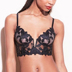 Carica l'immagine nel visualizzatore Galleria, Betty Bustier in pizzo con ferretto a V