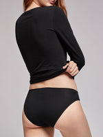 Carica l'immagine nel visualizzatore Galleria, Micro brasiliano invisibile - Nero