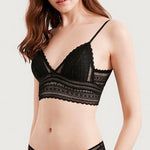 Carica l'immagine nel visualizzatore Galleria, Reggiseno senza ferretto Nina Bralette - Nero