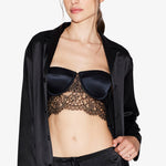 Carica l&#39;immagine nel visualizzatore Galleria, Reggiseno con ferretto Avery in raso e pizzo
