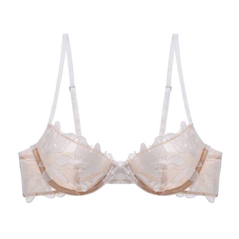 Reggiseno con ferretto Rosie Mesh & Lace Bianco