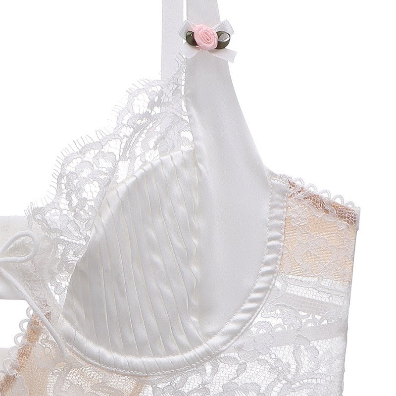 Reggiseno balconcino bustier in pizzo Madeline