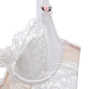 Reggiseno balconcino bustier in pizzo Madeline