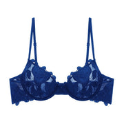 Reggiseno con ferretto Rosie Mesh & Lace Blu