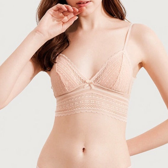 Reggiseno senza ferretto Nina Bralette - Beige