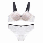 Load image into Gallery viewer, Annalisa Balconette-Set aus Spitzen-BH und Unterteil
