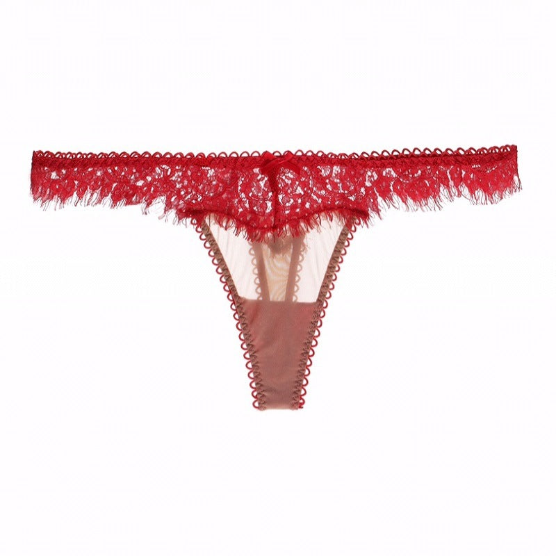 Kelly Tanga aus Netzstoff und Spitze