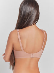 Reggiseno senza cuciture Mariela Silken - Rosa