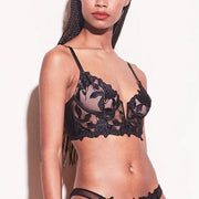 Betty Bustier in pizzo con ferretto a V