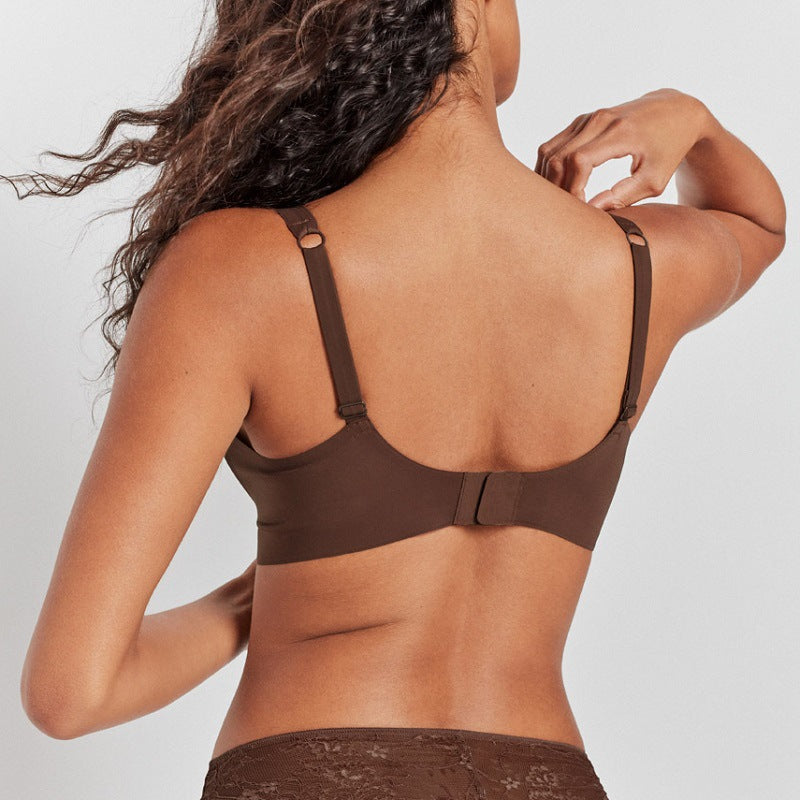 Maria Reggiseno senza cuciture Soft - Marrone