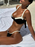 Carica l&#39;immagine nel visualizzatore Galleria, Bikini brasiliano Marta - Nero
