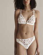 Carica l&#39;immagine nel visualizzatore Galleria, Reggiseno Evelyn senza ferretto in mesh
