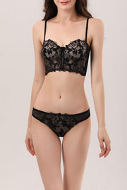 Completo bustier e slip in pizzo Sabrina